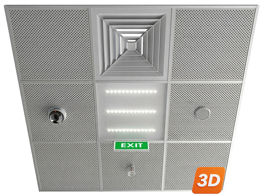 Ceiling Decoration Skp Files